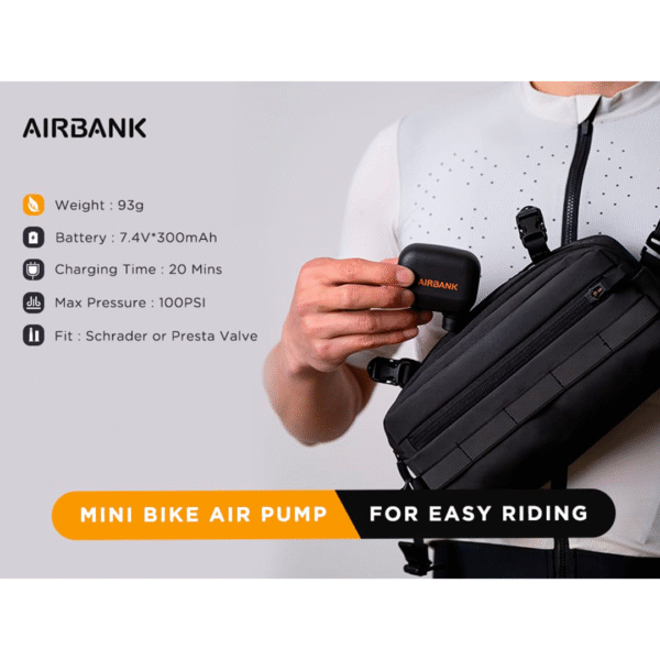 ciclismo2 MINI INFLADOR COMPRESOR PARA BICI - Envío Gratis