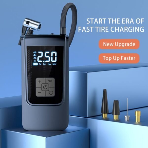 INFLADOR COMPRESOR PARA AUTO, MOTO, BICI, INFLABLES - Envío Gratis