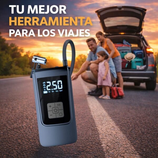 INFLADOR COMPRESOR PARA AUTO, MOTO, BICI, INFLABLES - Envío Gratis