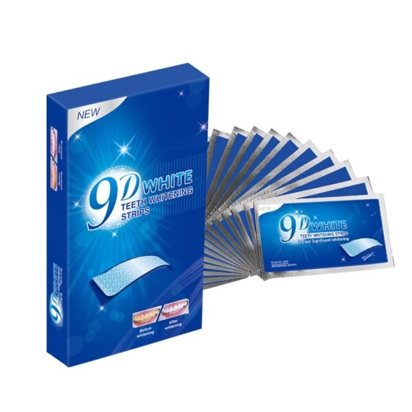 presentacion del producto nuevo NUEVAS TIRAS 9D BLANQUEADORAS DENTALES - Envío gratis
