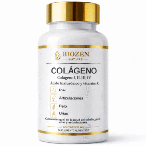 Colágeno hidrolizado I II III IV +Acido Hialurónico + Vitamina C - Envío Gratis