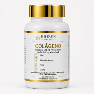 Colágeno Hidrolizado  tipo I II III IV  + Acido Hialurónico +Vitamin C - Envío Gratis