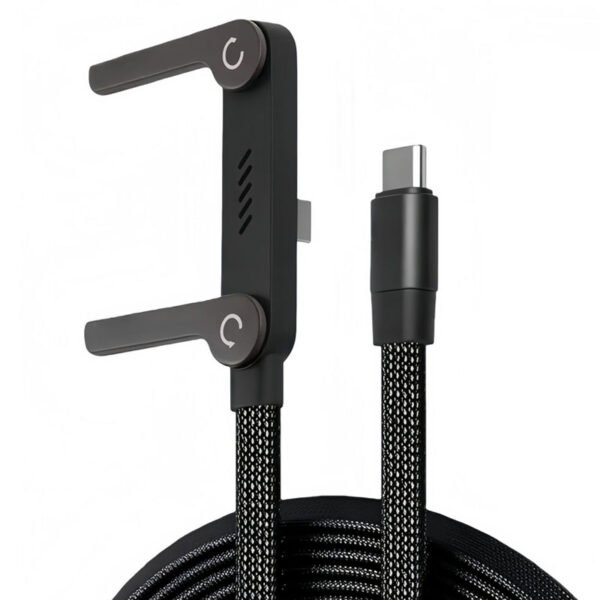 Cable USB-C 240W- Carga rápida con soporte plegable - ENVIO GRATIS