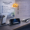 Cable USB-C 240W- Carga rápida con soporte plegable - ENVIO GRATIS