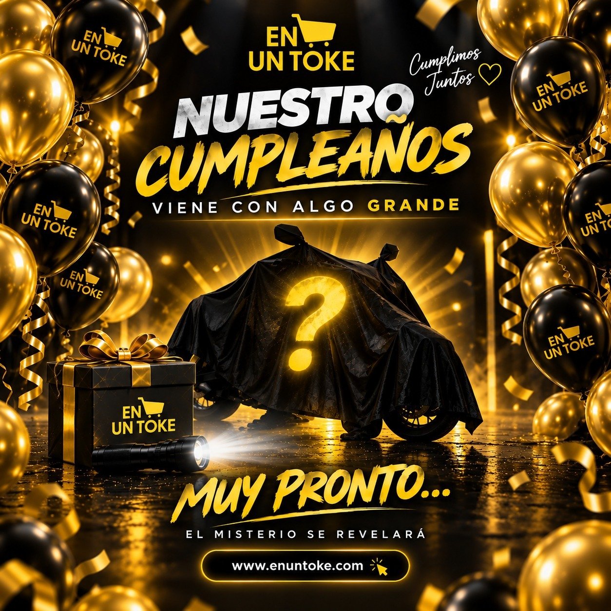 Nuestro cumpleaños viene con algo grande